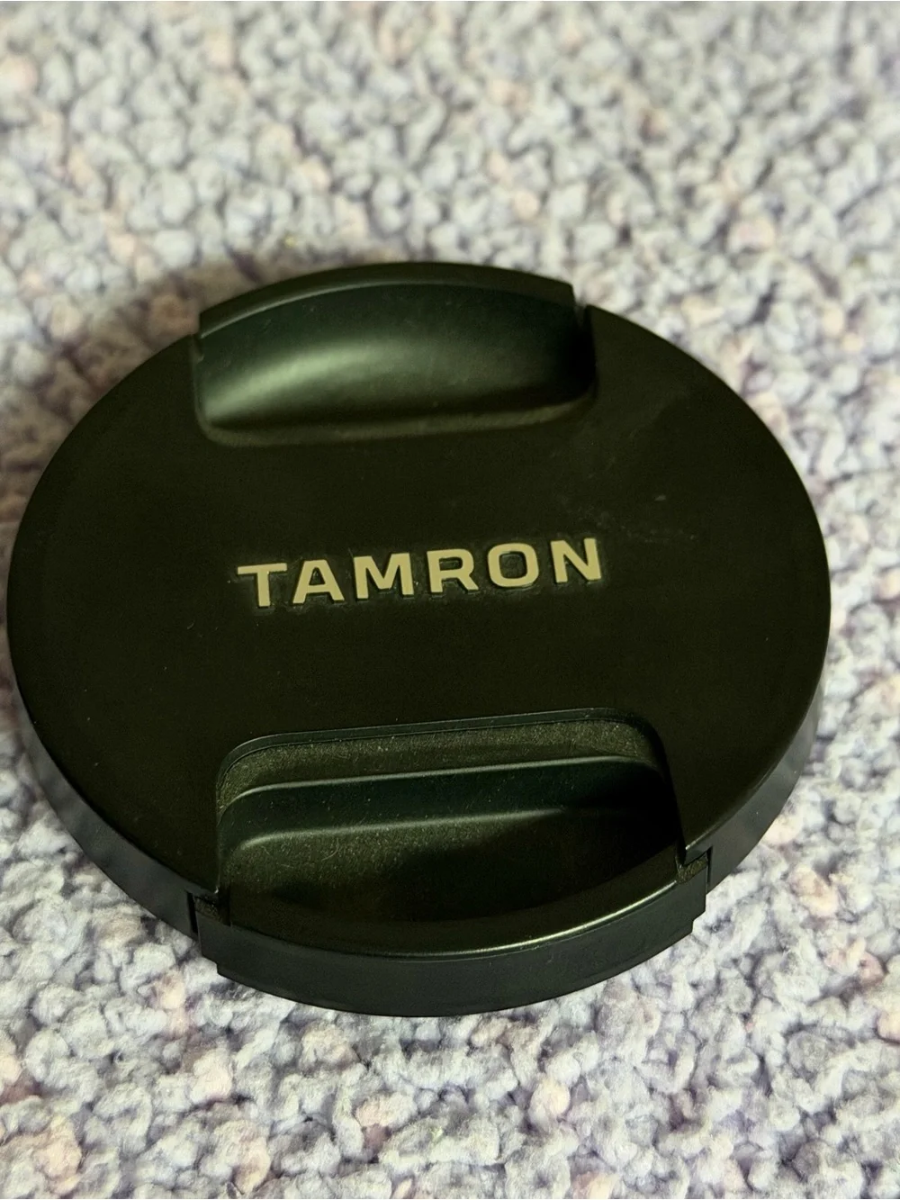 Tamron 67mm Snap On Black Lens Front Cap - Standard Snap-On